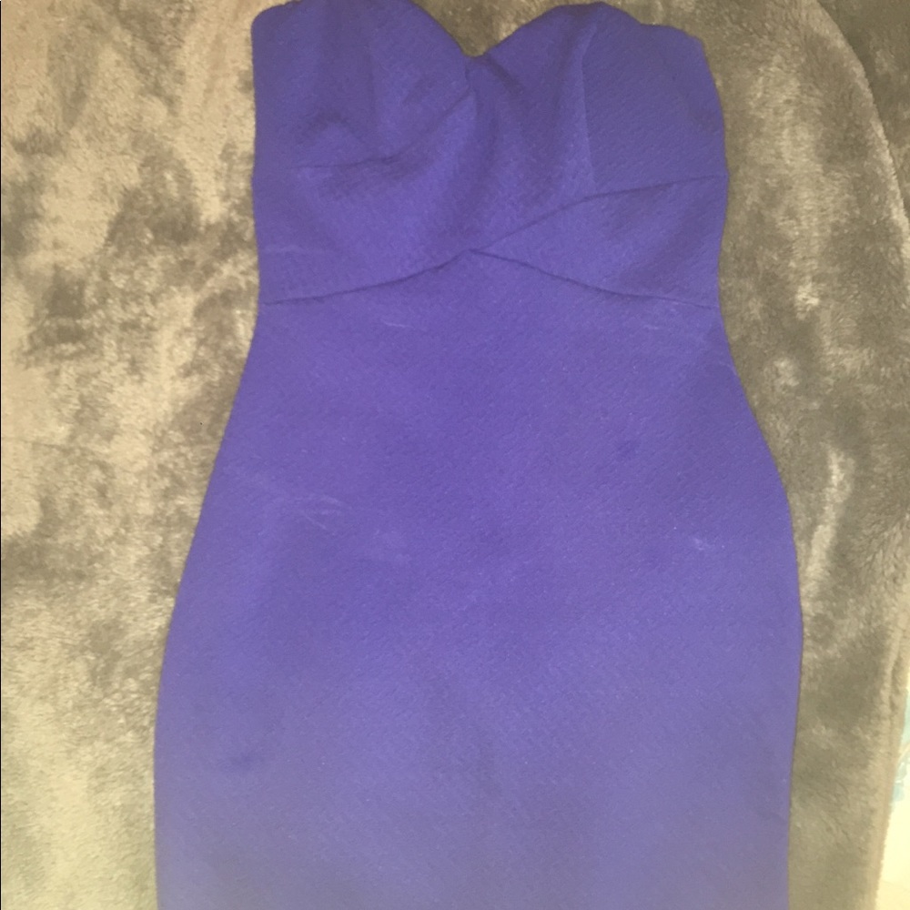 body con blue dress